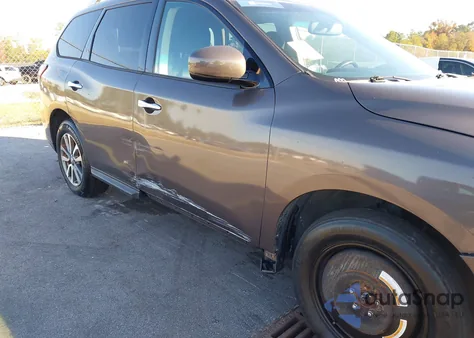 2016 Nissan Pathfinder Platinum/S/Sl/Sv from USA, damaged, VIN 5N1AR2MM3GC608019